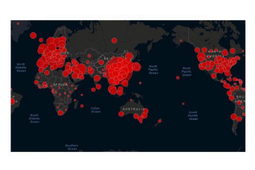 Corona Virus Real Time Map