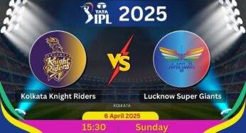 Kolkata Knight Riders vs Lucknow Super Giants