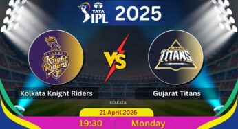 Kolkata Knight Riders vs Gujarat Titans
