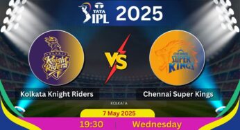 Kolkata Knight Riders vs Chennai Super Kings